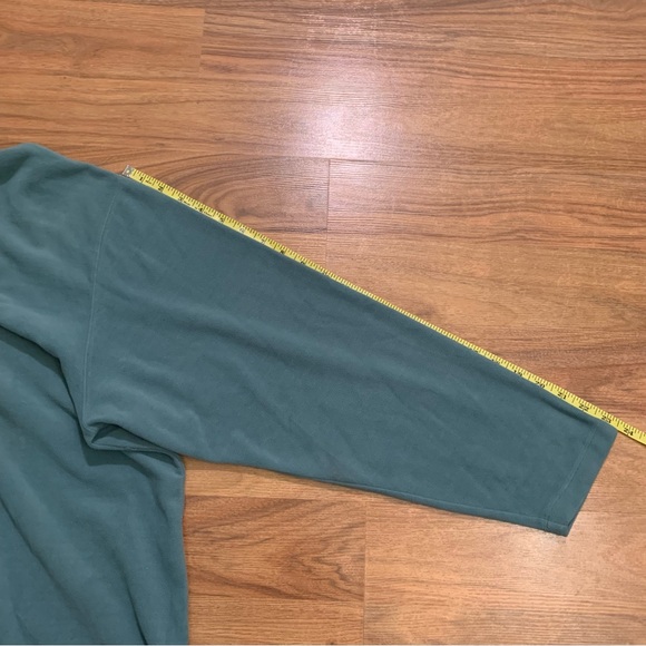 Zegna S Sport 1/4 Zip Fleece Pullover Sweater Men’s Size Large Light Green - Picture 9 of 9